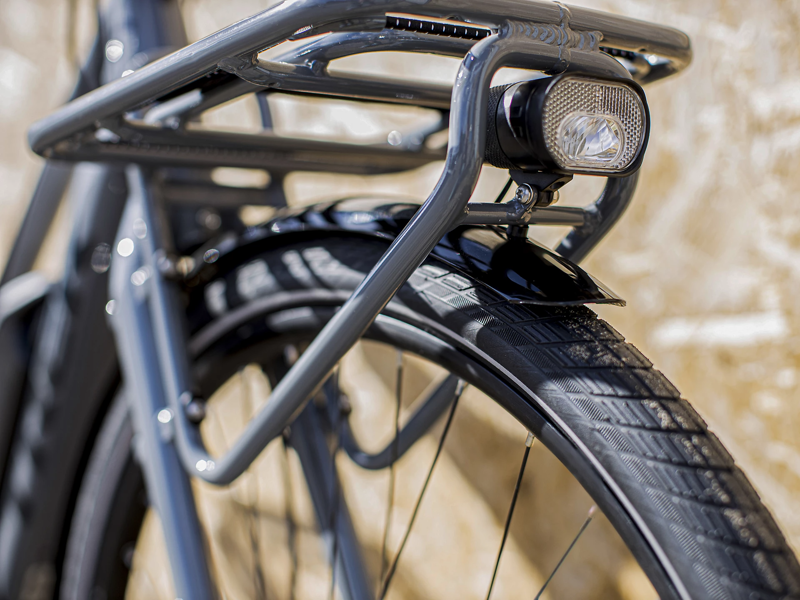 2022 Trek District+ 2 400wh Stagger eHybrid Bike in Grey-5